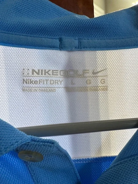 Nike Laurel Valley Arnold Palmer Blue Short-Sleeve Polo Shirt - Picture 2 of 6